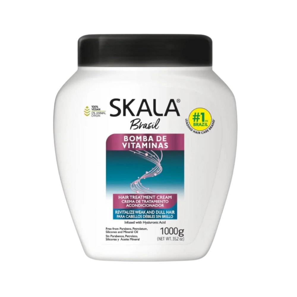 SKALA Expert Bomba Vitaminas - 1000g | سكالا كريم علاج الشعر بتركيبة غنية بالفيتامينات - 1000 غرام