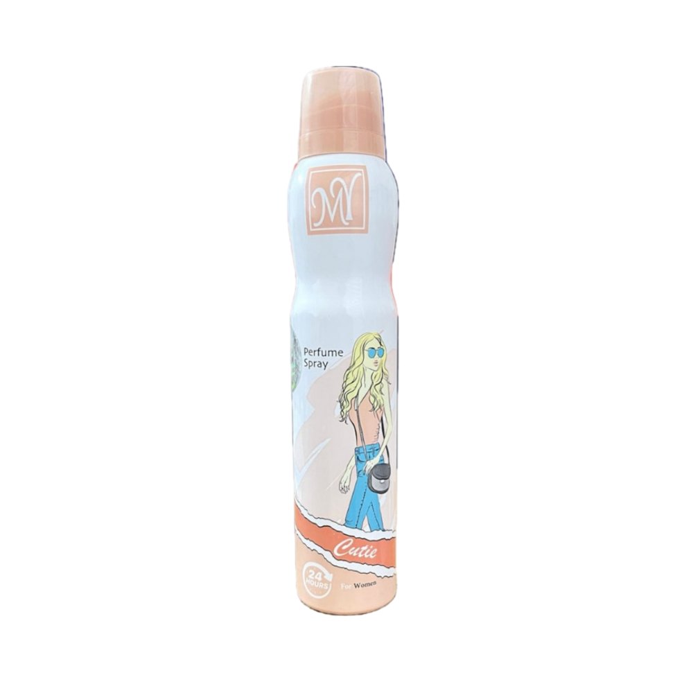 M .Y Perfume Spray 24h For Women - 200ml | ام واي بخاخ مزيل تعرق للنساء 24 ساعة - 200 مل