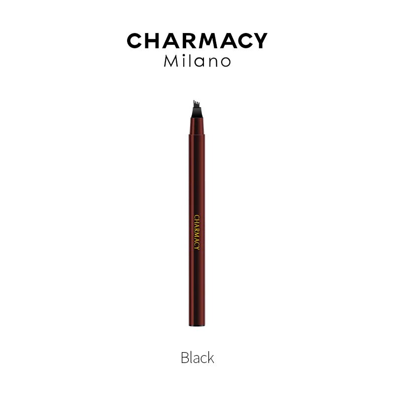 CHARMACY Milano Ultra Thin Stroke Pen - 0.6ml | شارمسي ميلانو قلم تحديد الحواجب - 0.6 مل