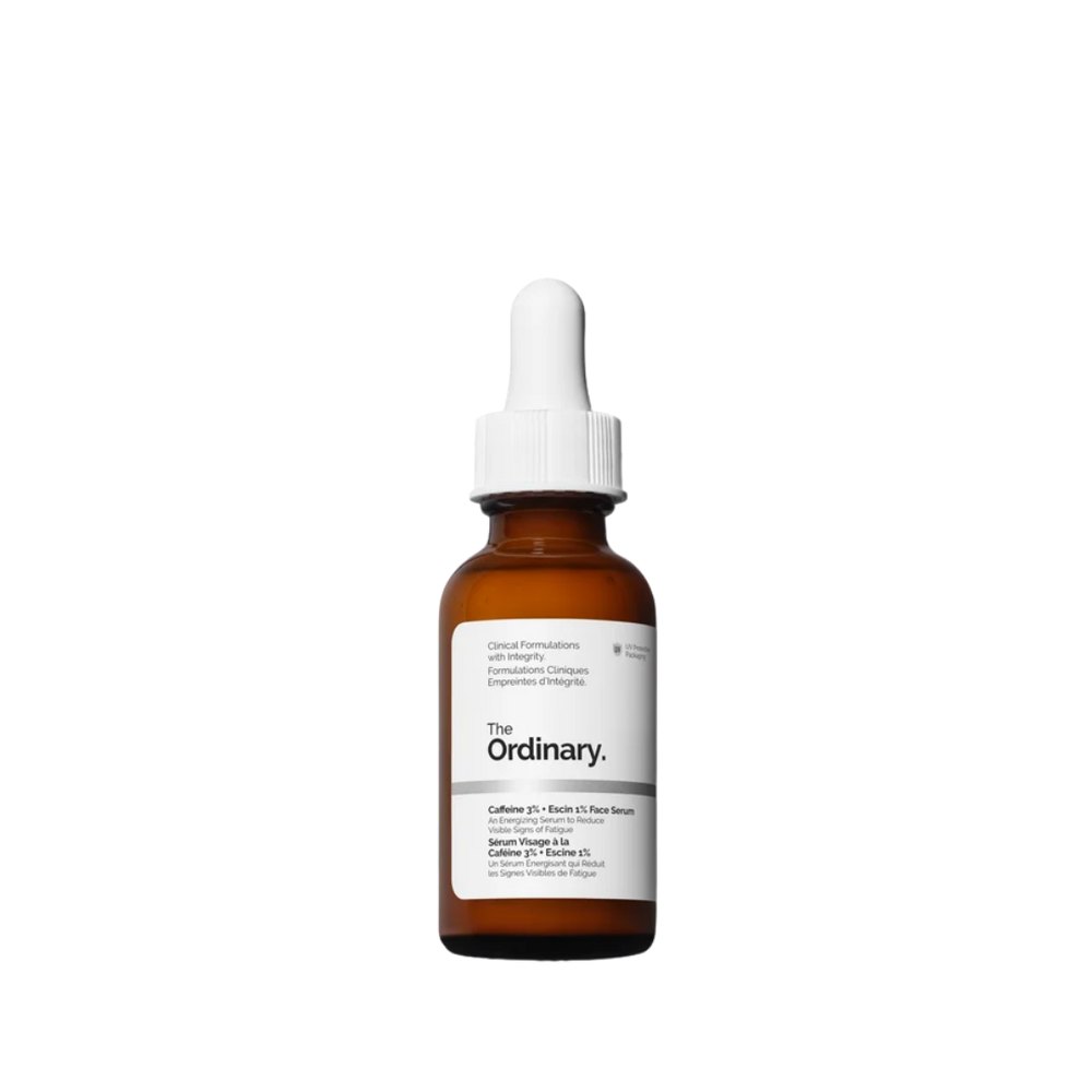 The Ordinary Caffeine 3% + Escin 1% Face Serum, Energizing Serum - 30ml | ذا أورديناري سيروم وجه بالكافيين 3% و الإكزين 1% - 30مل