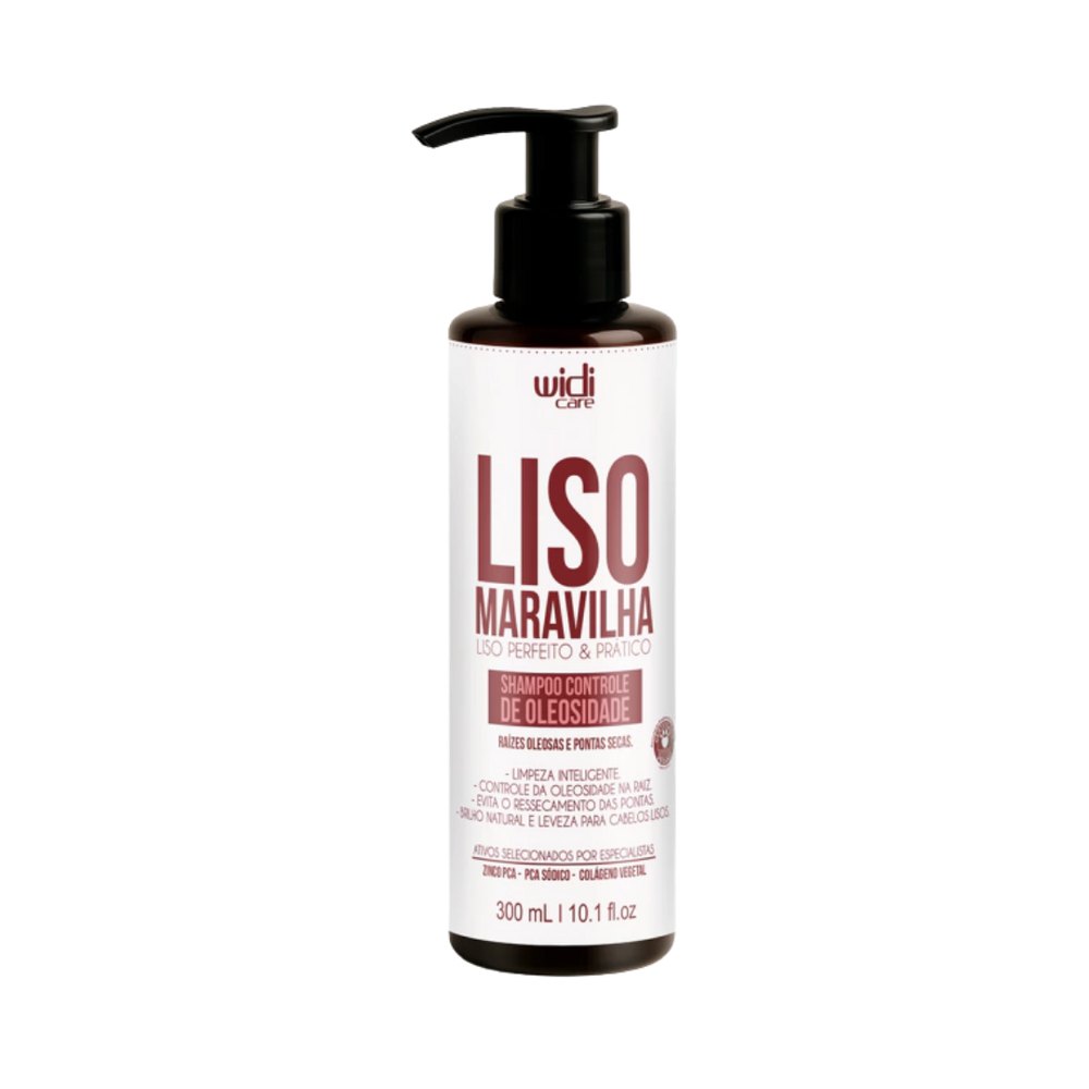 Widi Care Liso Maravilha Controle de Oleosidade Shampoo - 300ml | ويدي كير شامبو للشعر الدهني - 300 مل