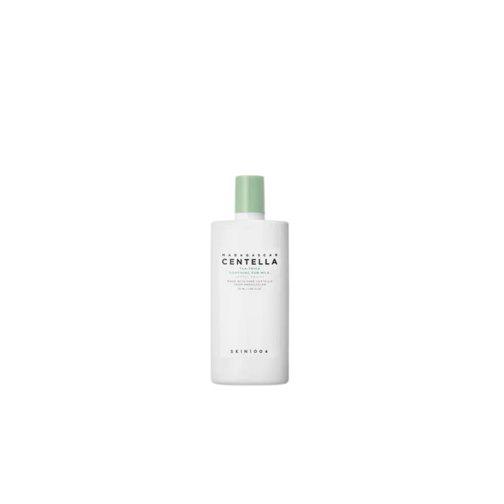 SKIN1004 Tea-Trica Soothing Sun Milk Spf50 - 50ml | سكين1004 واقي شمسي حليبي spf50 بالشاي و السيكا - 50 مل