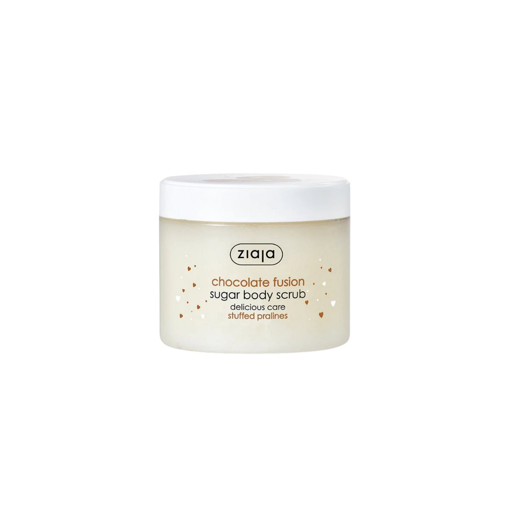Ziaja Chocolate Fusion Sugar Body Scrub - 300ml | جايا مقشر للجسم بالشوكولا و السكر - 300 مل