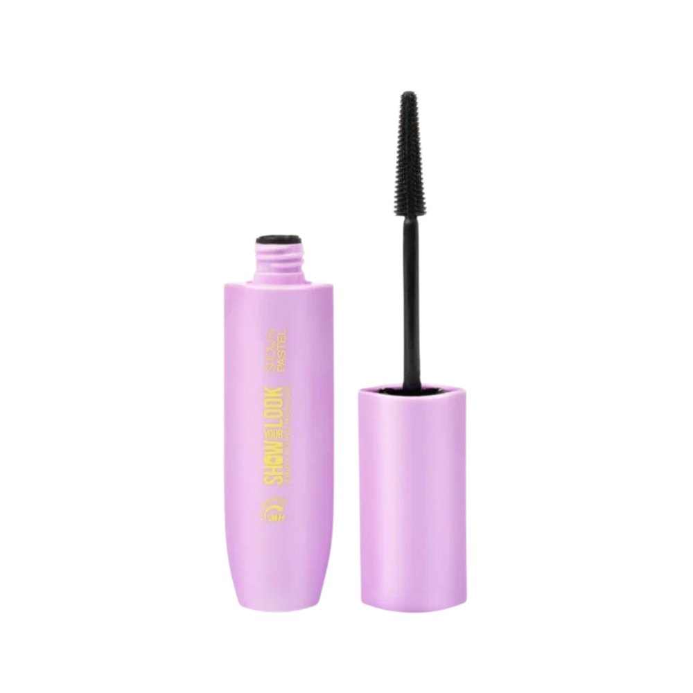 Pastel Show Your Look 24H Volume Mascara Extra Black Long Lasting - 9ml | باستيل ماسكارا شو يور لوك اكسترا بلاك - 9 مل