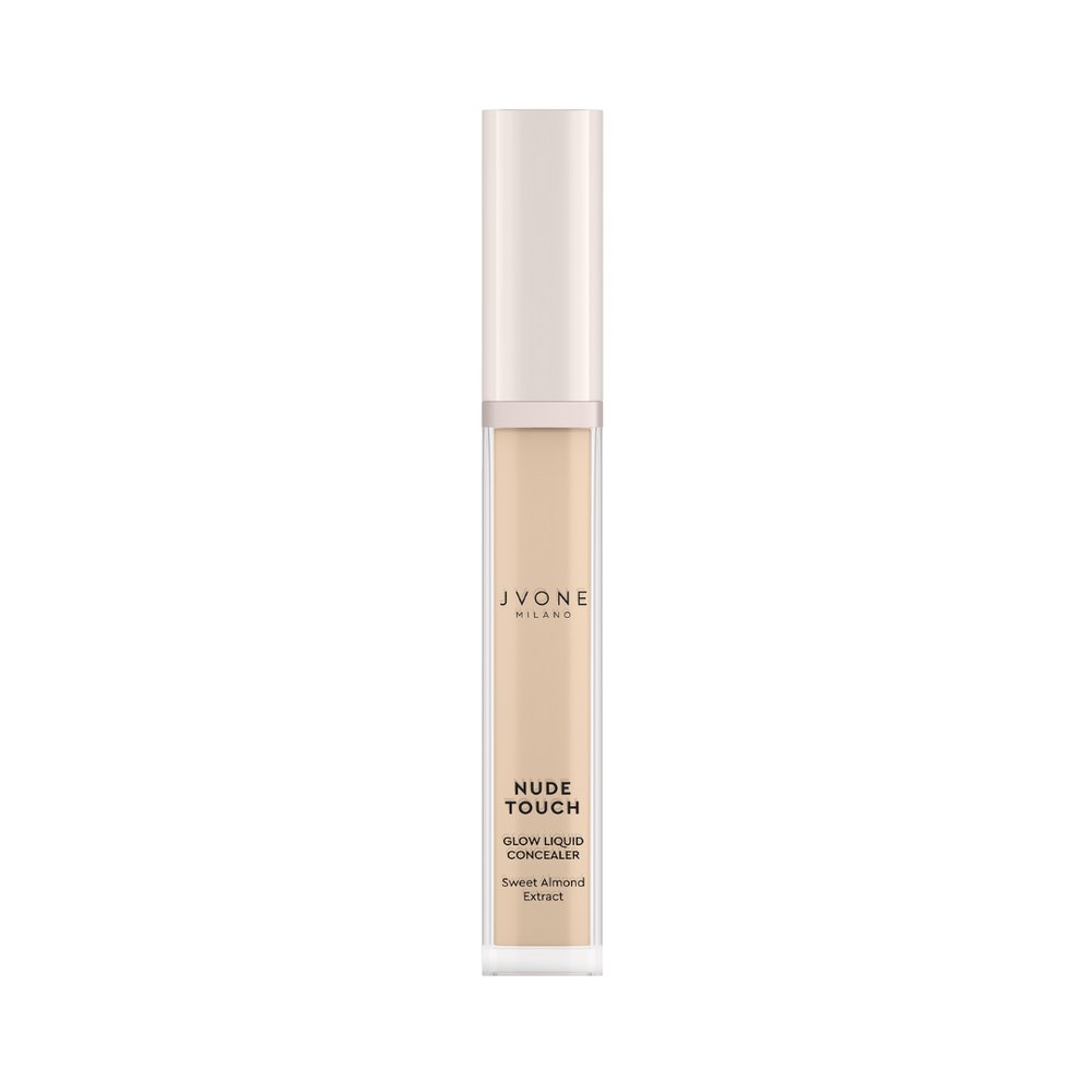 JVONE MILANO Nude Touch Glow Liquid Concealer - 7ml | جيفون ميلانو كونسيلر مضيئ بتأثير طبيعي - 7 مل