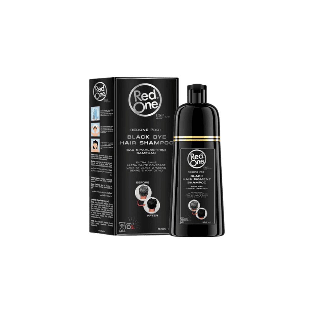 Red One Redone Black Hair Shampoo - 300ml | ريد ون شامبو صبغة الشعر الأسود - 300مل