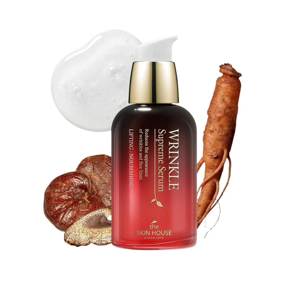 The SKIN HOUSE Wrinkle Supreme Serum - 20 ml |ذا سكين هاوس سيروم لمكافحة التجاعيد – 20 مل