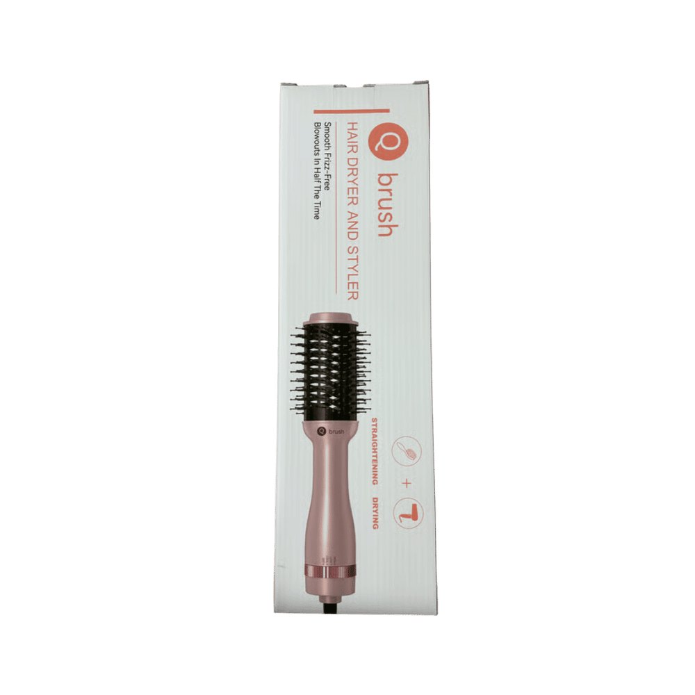 Q brush hair dryer and styler Straightening | كيو برش مجفف شعر ومصفف لتنعيم الشعر