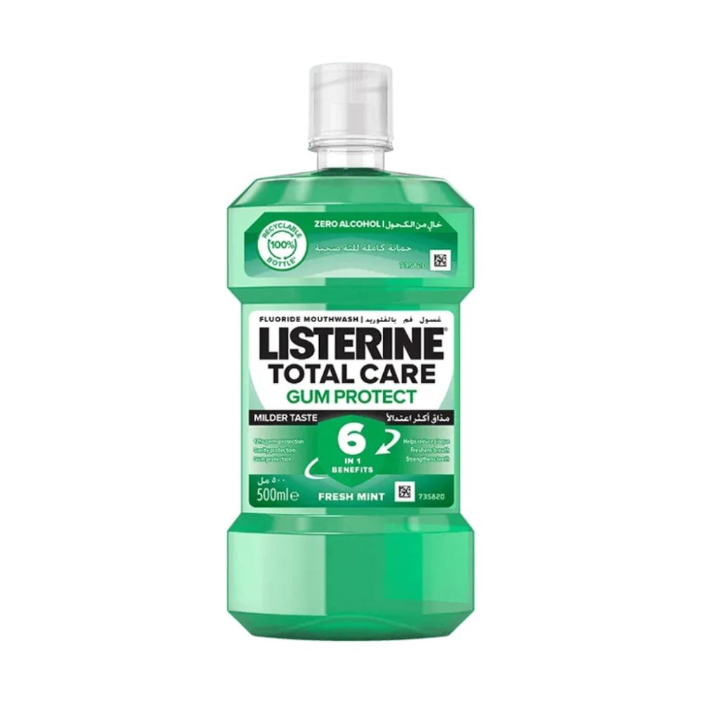Listerine Teeth & Gum Defence Zero Mouthwash - 500ml | ليسترين غسول الفم - 500 مل