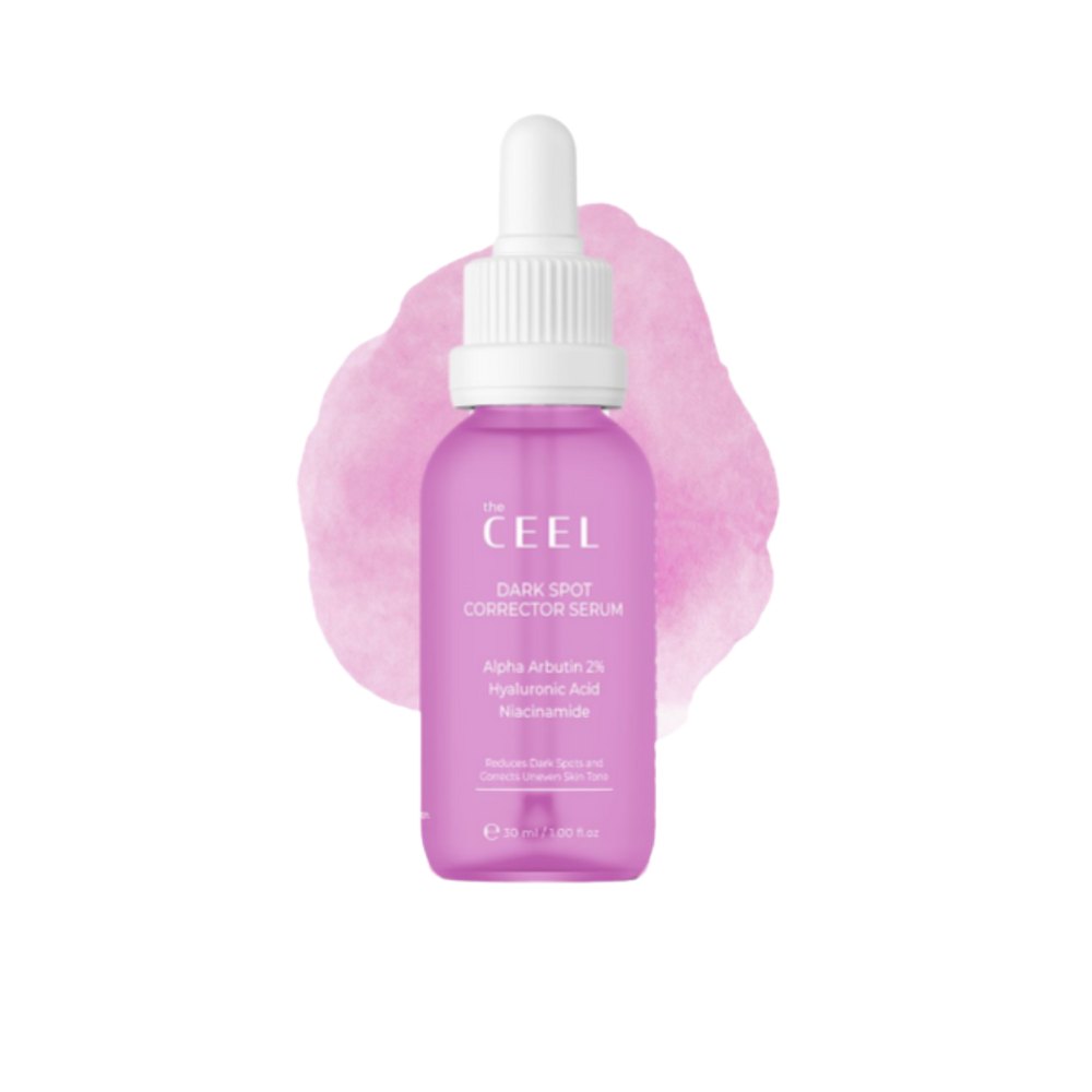 the CEEL Dark Spot Corrector Serum Alpha Arbutin 2% Hyaluronic Acid Niacinamide - 30ml | ذا سيل سيروم للتصبغات - 30 مل