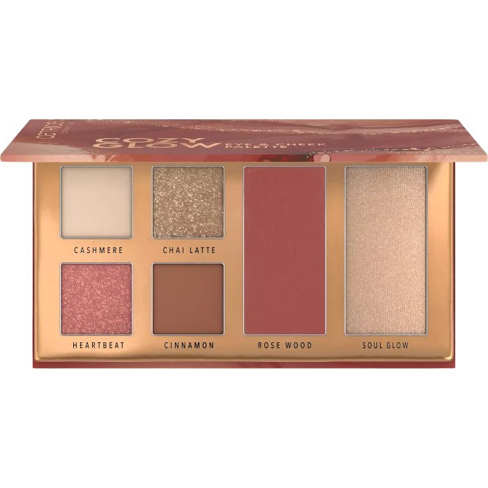 Catrice Cozy Glow Eye & Cheek Palette - 10g | كاتريس باليت ظلال عيون و وجه - 10 غرام