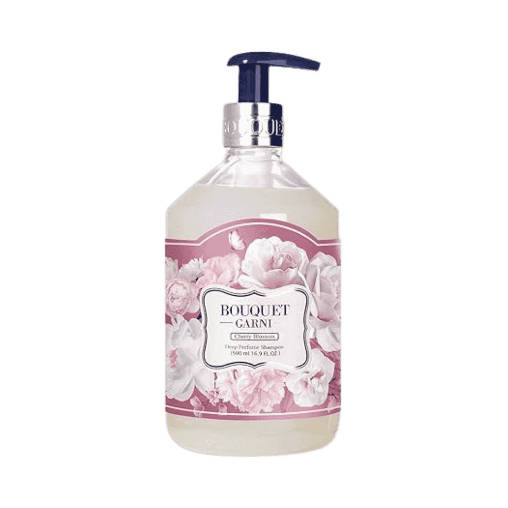 بوكيه غارني Bouquet Garni Hair Shampoo Variation Cherry Blossom - 500ml | بوكيه كارني شامبو بتنظيف عميق - 500مل