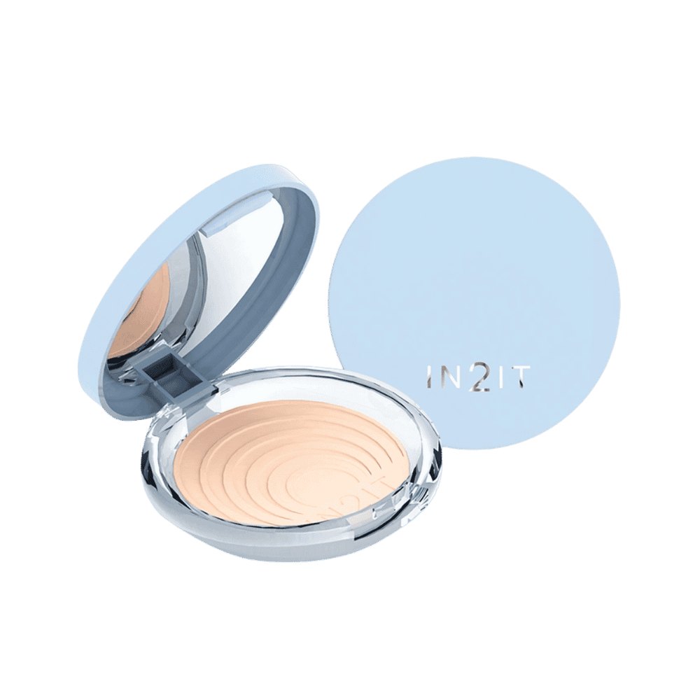 IN2IT Shine Control Face Powder - 9g | ان تو ات بودرة مضغوطة شاين كونترول - 9غ