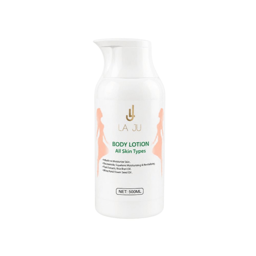 LA JU Body Lotion All Skin Types - 500ml | لا جو لوشن جسم لجميع أنواع البشرة - 500مل