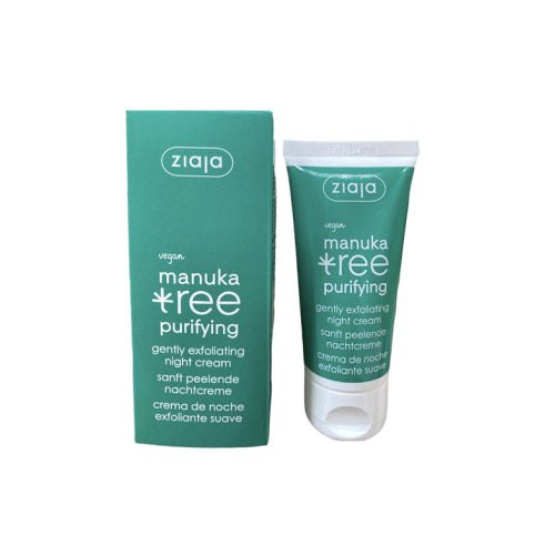 Ziaja Manuka Tree Exfoliating night cream - 50ml | جايا كريم ليلي مقشر بالمانوكا - 50 مل
