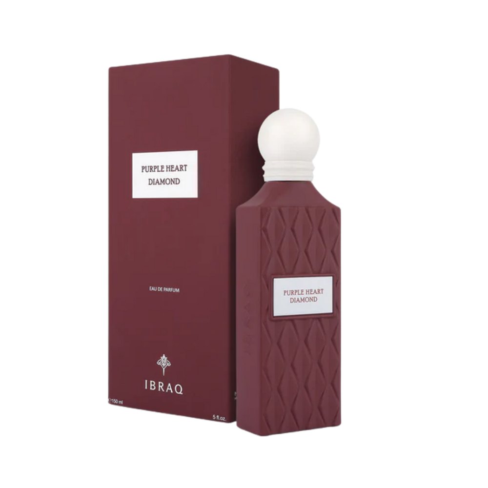 IBRAQ Ibrahim Al Qurashi Purple Heart Diamond - 150ml | ابراهيم القرشي عطر بيربل هارت دايموند باصدار جديد للنساء 150 مل