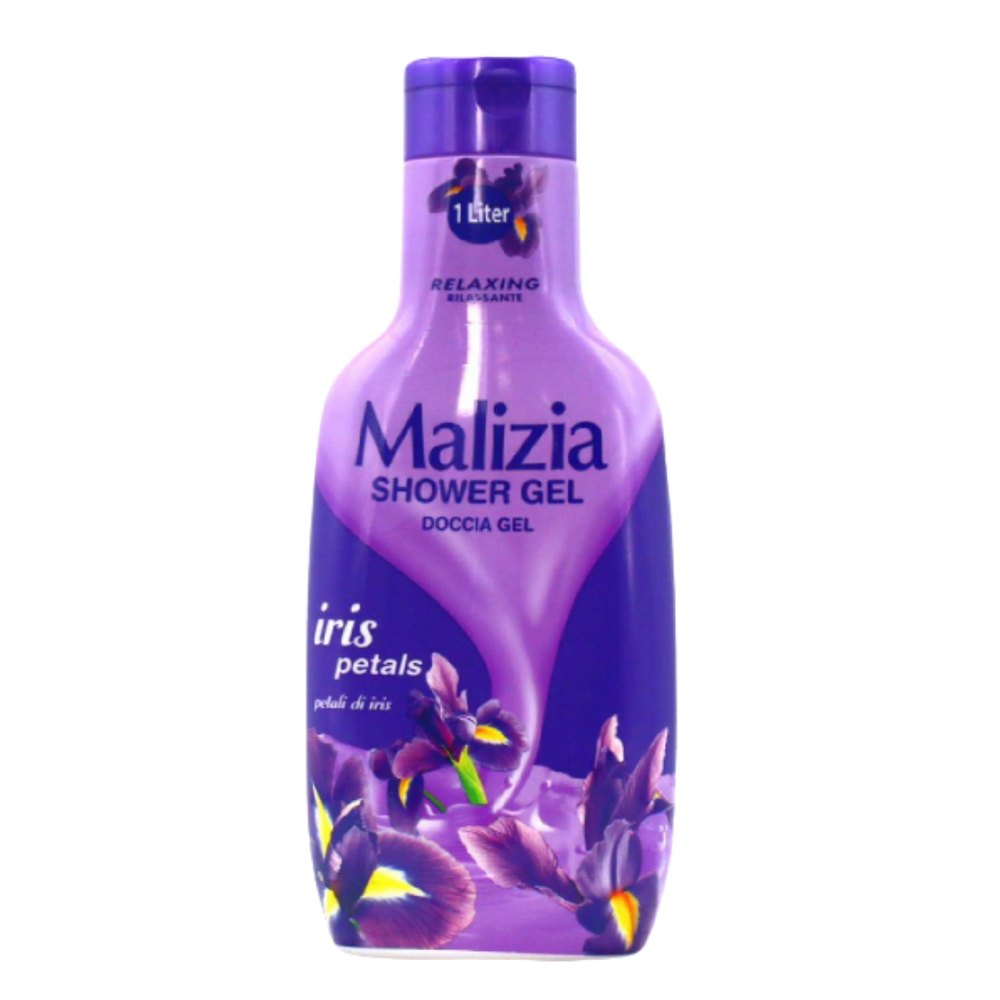 Malizia Iris Petals - 1000ml | ماليزيا شاور جل ببتلات السوسن - 1000 مل
