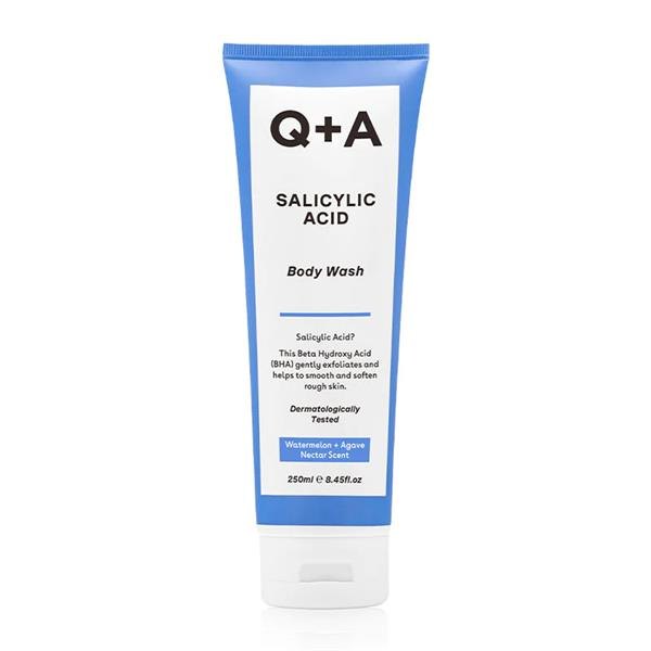 Q+A Salicylic Acid Body Wash - 250ml | كيو بلس ايه غسول الجسم بالسيليسيليك اسيد - 250 مل