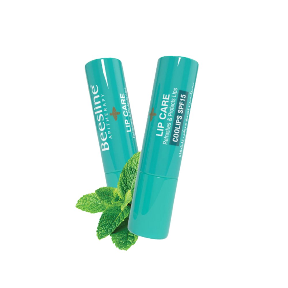 Beesline Lip Care Coolips SPF 15 - 2 PCS | بيزلين مرطب شفاه مع عامل حماية %15 قطعتان
