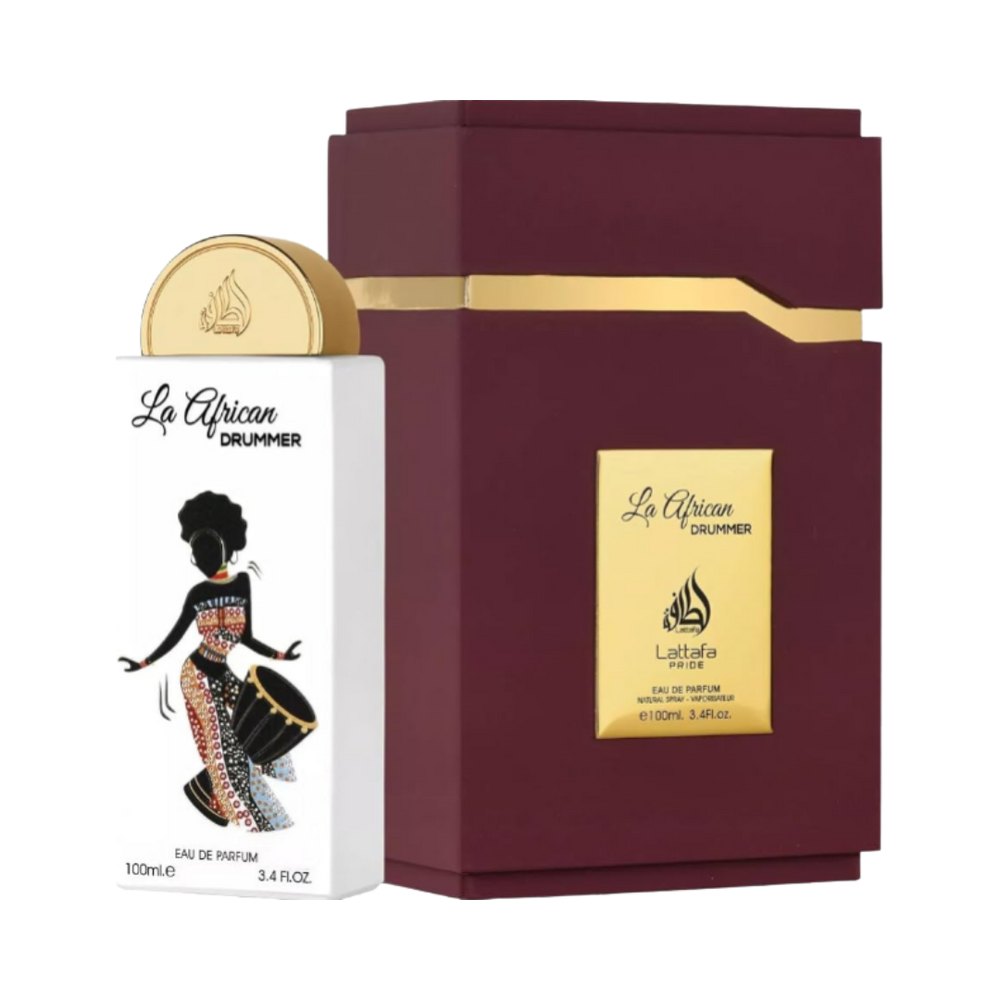 Lattafa Pride La African Drummer EDP100 ml - 100ml | لطافة برايد عطر لا افريكان درامر للجنسين - 100مل