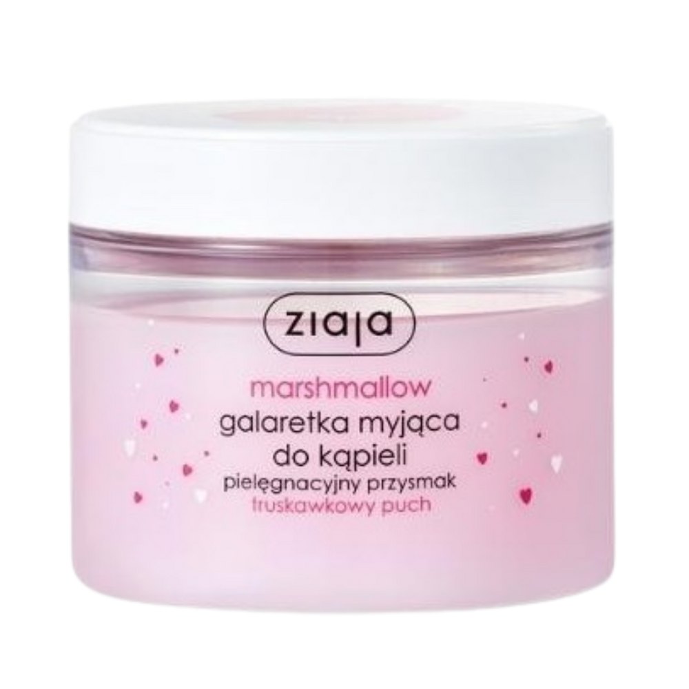 Ziaja Marshmallow bath Jelly Soap Delicious Care - 260ml | جايا جل الاستحمام مارشميلو - دليشس كير 260 مل