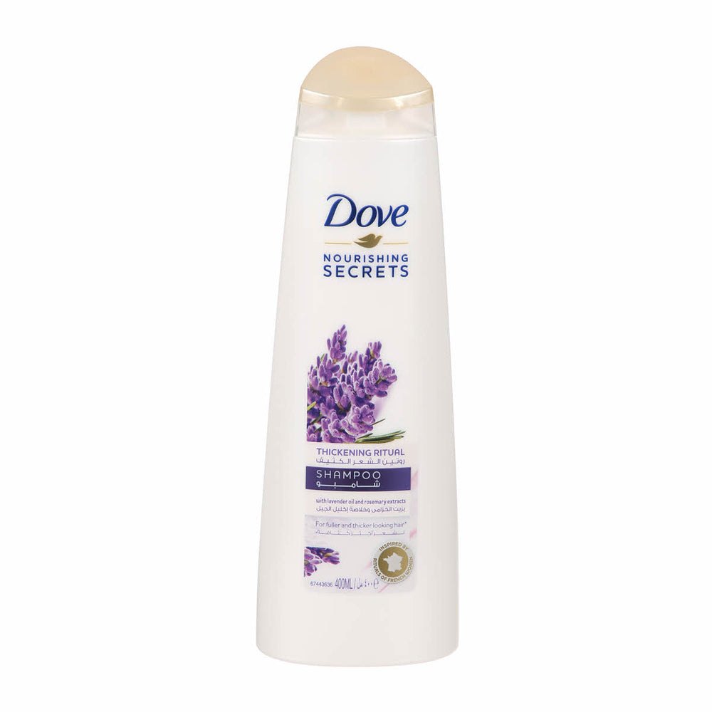 Dove Lavender Thickness Shampoo - 400ml | دوف شامبو مكثف للشعر باللافندر - 400 مل