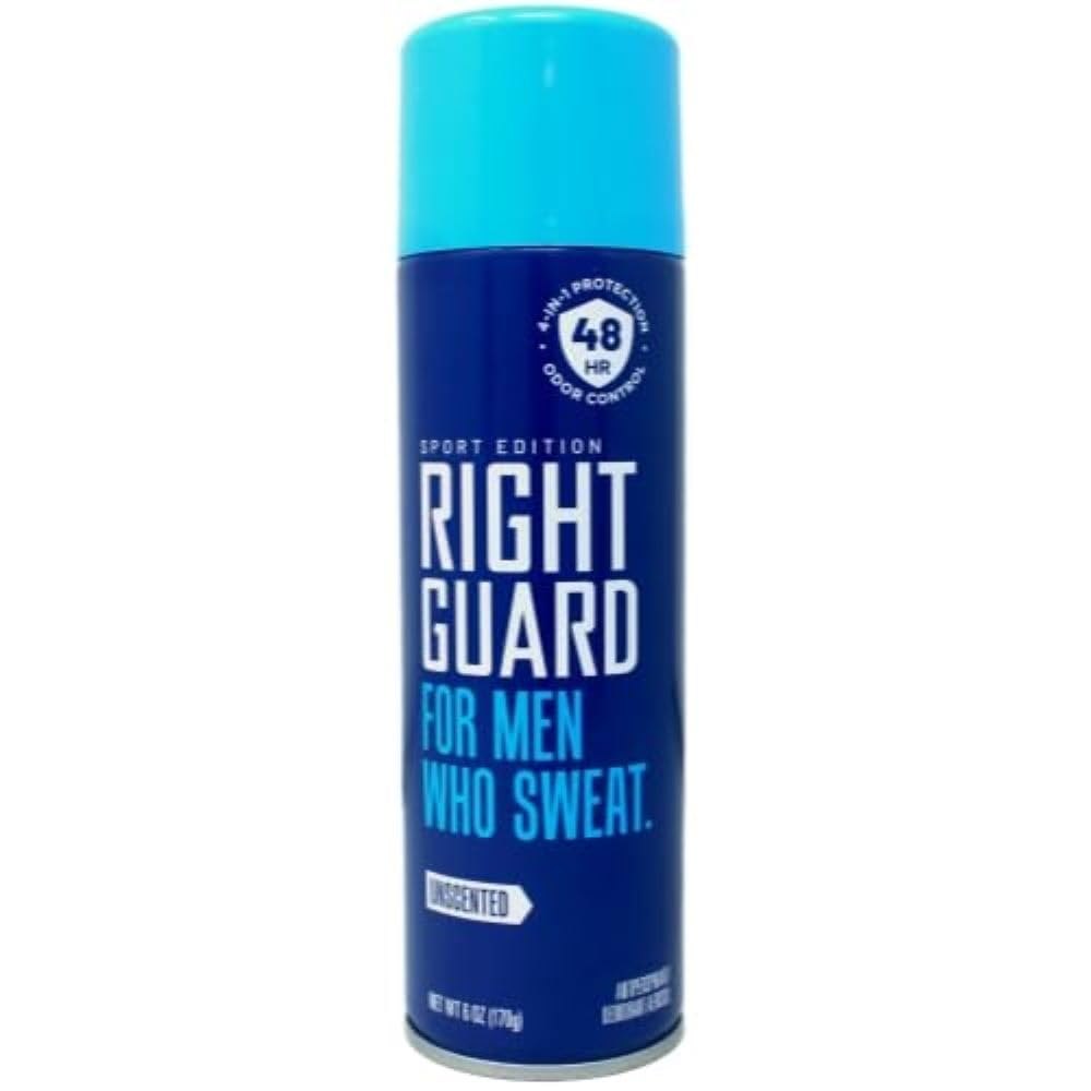 Right Guard Sport Unscented - 170g | رايت كارد مزيل تعرق - 170 غرام