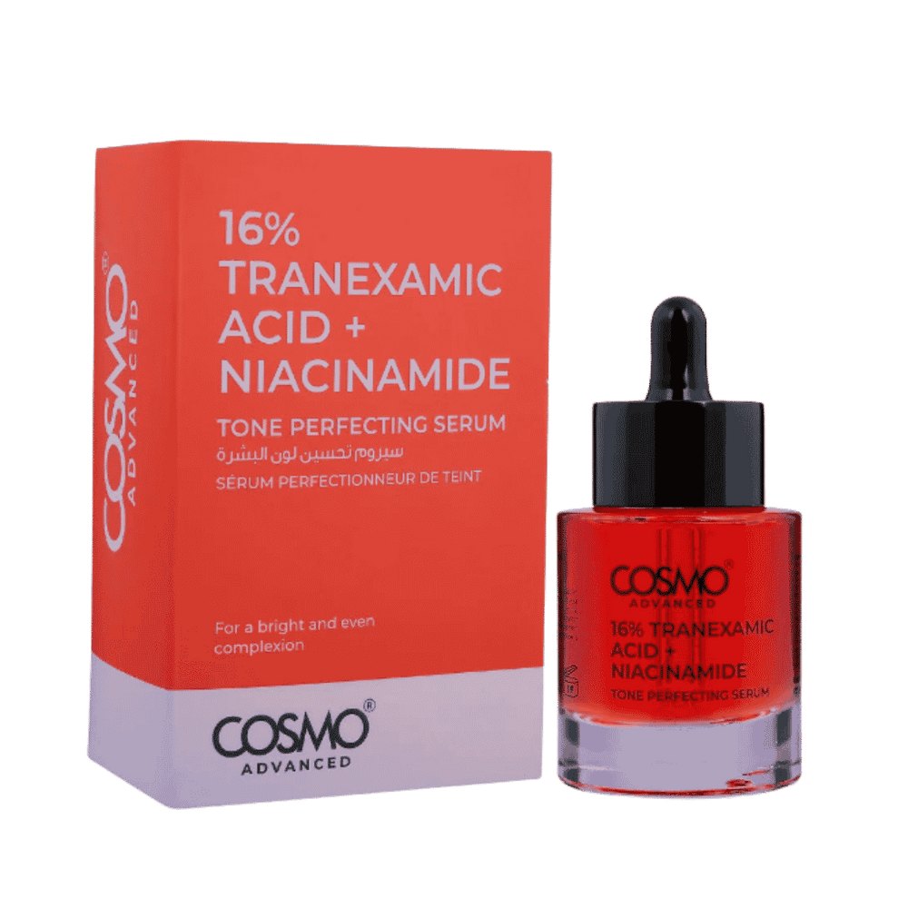 Cosmo 16 % Tranexamic Acid + Niacinamide - 40ml | كوزمو سيروم تحسين لون البشرة 16% حمض ترانيكساميك + نياسيناميد - 40مل