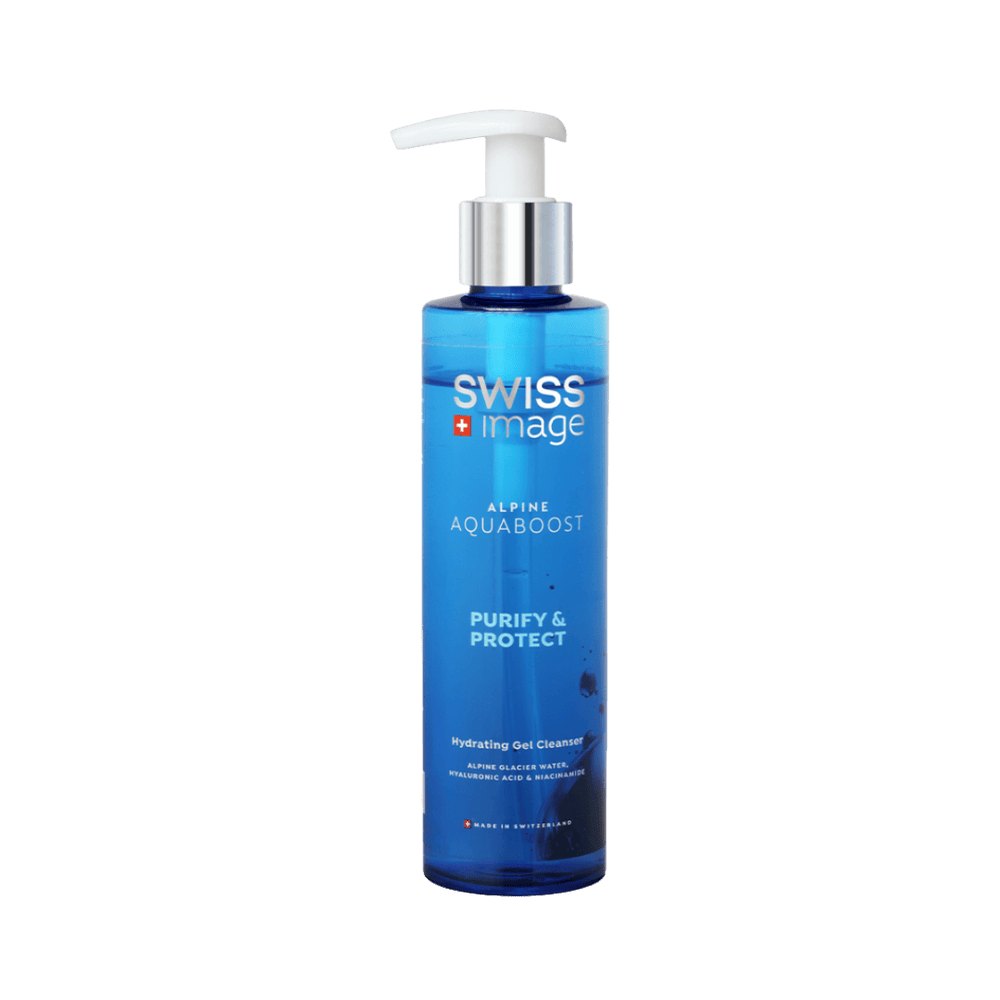 SWISS Image Alpine Aquaboost Purify & Protect Hydrating Gel Cleanser - 200ml | سويس إميج غسول جل مرطب - 200مل