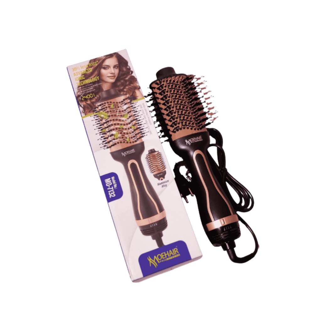 MOEHAIR Hot Air Brush Hair Dryer & Volumizer | موهير فرشاة شعر