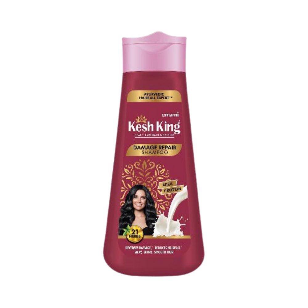 Kesh King Damage Repair Shampoo - 340ml | كيش كينج شامبو الاصلاح للشعر المتضرر - 340 مل