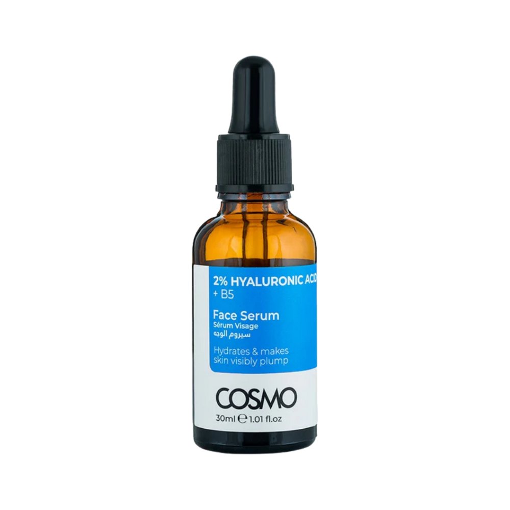 COSMO 2% hyaluronic Acid +B5 Serum - 30ml | كوزمو سيروم حمض الهيالورنيك 2% + بانتينول - 30 مل