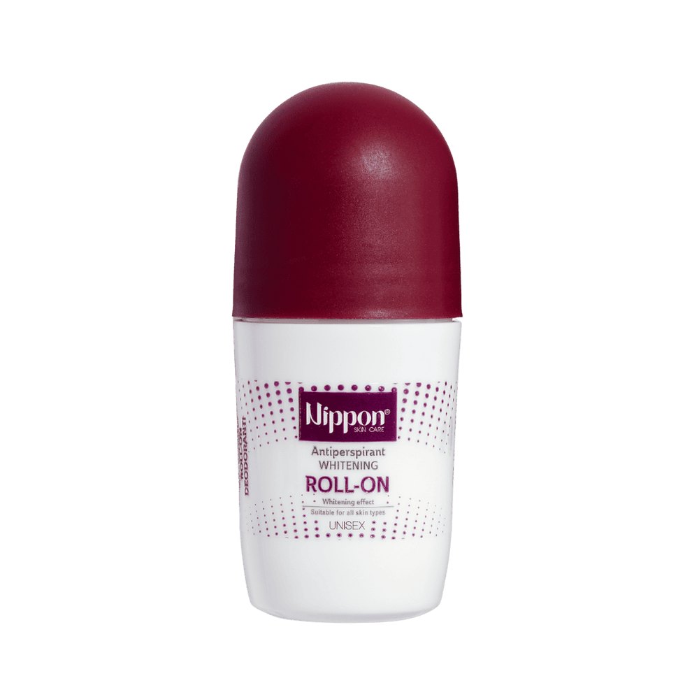 Nippon Roll Antiperspirant Whitening Roll -On Unisex - 70ml | نيبون رول أون مبيض مضاد للعرق - 70مل