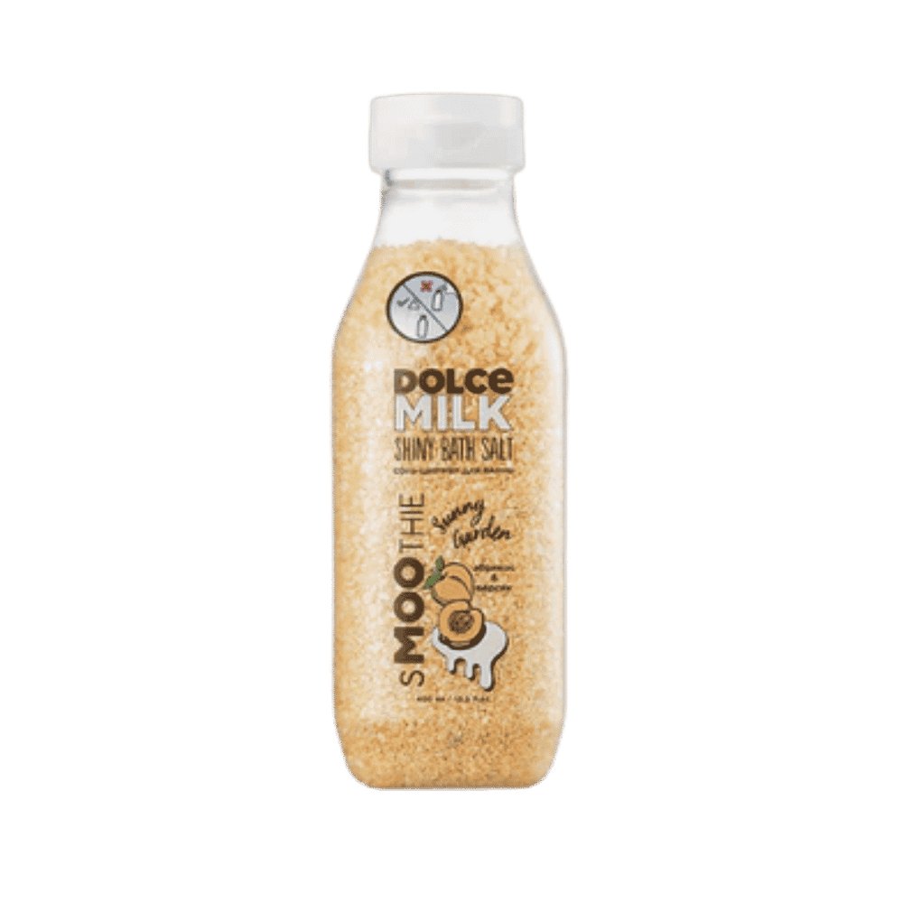 DOLCE MILK Smoothie Sunny Garden Shiny Bath Salt - 400ml | دولتشي ميلك ملح حمام لامع - 400مل