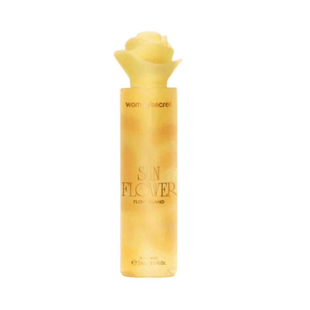 women secret beauty Body Mist Flowerland Sun Flower - 250ml | وومن سيكريت رذاذ الجسم صن فلاور - 250مل