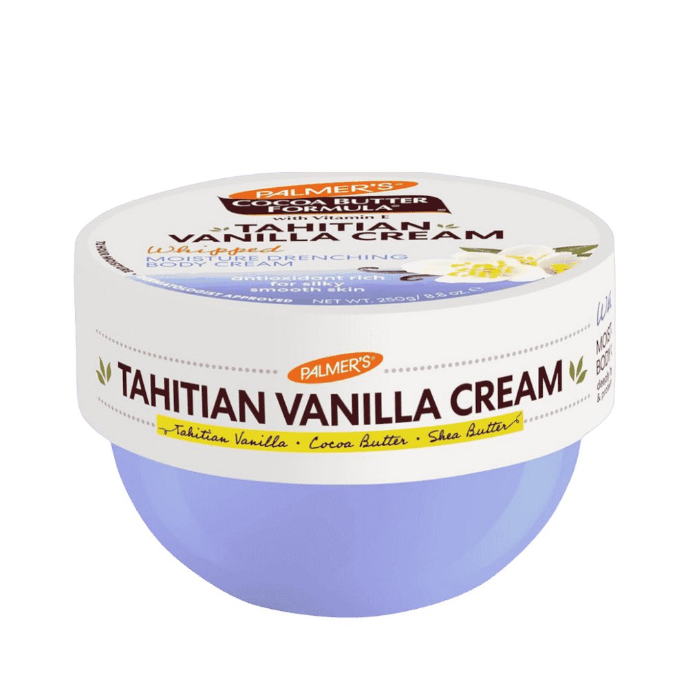 Palmer's Cocoa Butter Formula Tahitian Vanilla Cream - 250g | بالمرز كريم جسم بالفانيليا التاهيتية - 250غ
