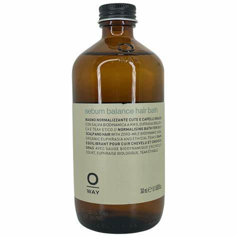 Oway Sebum Balance Hair Bath - 240ml | او واي شامبو للشعر الدهني - 240 مل