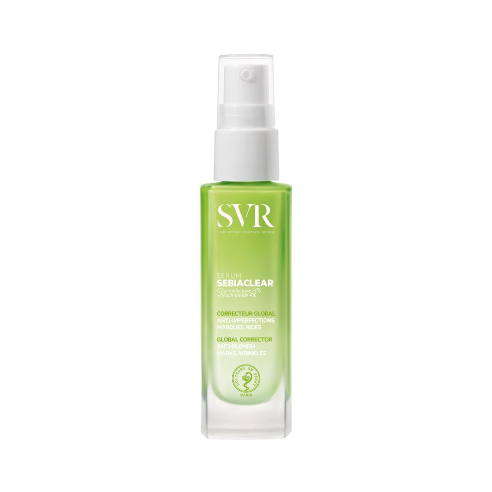 SVR Sebiaclear Serum Correcteur - 30ml | اس في ار سيبياكلير سيروم مصحح كلي للوجه - 30 مل
