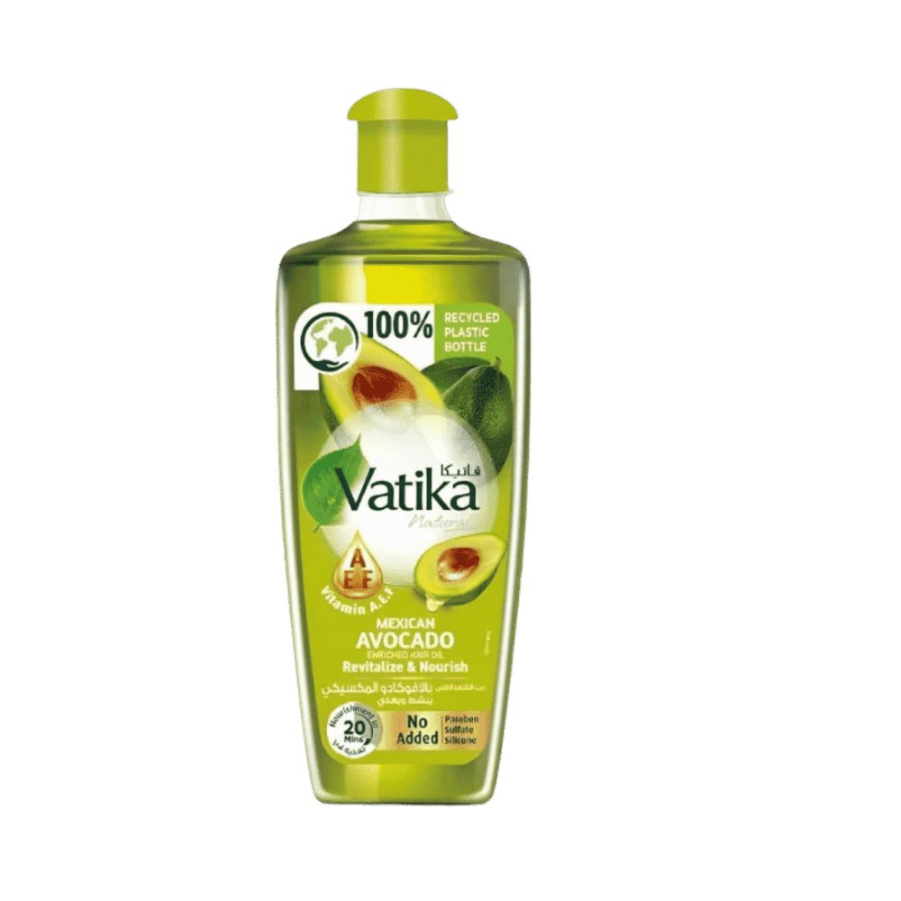 Vatika Mexican Avocado Enriched Hair Oil - 200ml | فاتيكا زيت الشعر المغذي بالأفوكادو المكسيكي - 200 مل