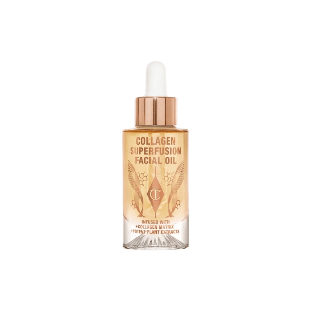 Charlotte Tilbury Collagen Superfusion Facial Oil - 30ml | شارلوت تلبوري زيت مغذٍ للوجه يساعد على تعزيز إشراقة البشرة - 30مل