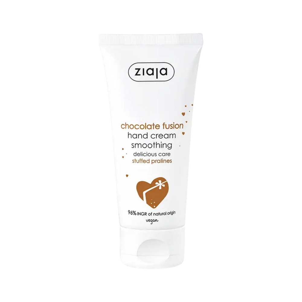 ziaja Chocolate Fusion Hand Cream Smoothing - 50ml | جايا كريم يدين شوكولاتة فيوجن للتنعيم - 50 مل
