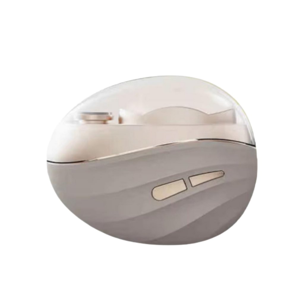 Nabun 2 In 1 Electric Nail Clipper Grey | جهاز كهربائي محمول لتقليم الأظافر وتنعيم حوافه