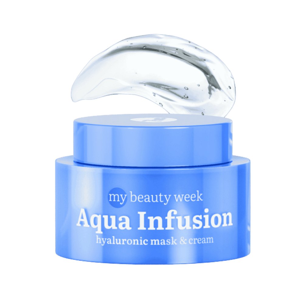 7DAYS My Beauty Week Aqua Infusion Hyaluronic Mask 2in1 - 50ml | سفن ديز ماسك و جل كريم 2 في 1 - 50 مل