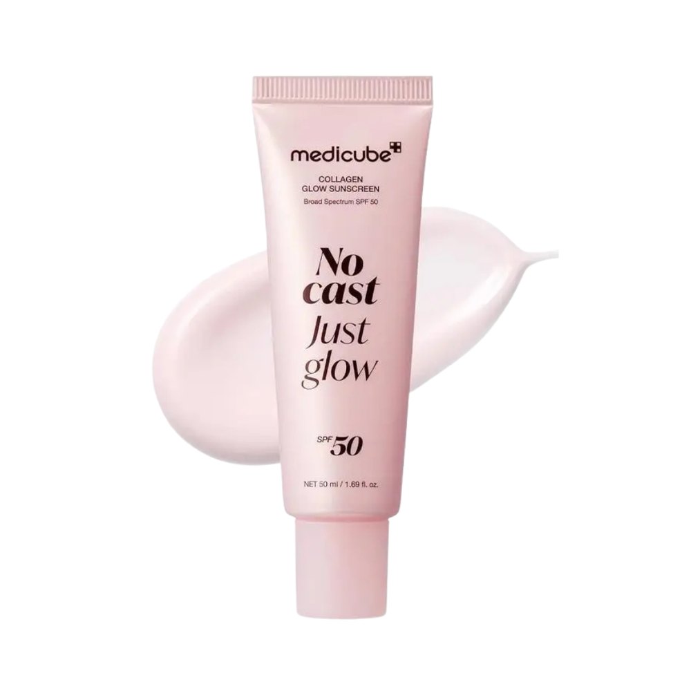 MEDICUBE Collagen Glow Sunscreen - 50ml |ميدي كيوب واقي شمس SPF 50 – 50 مل