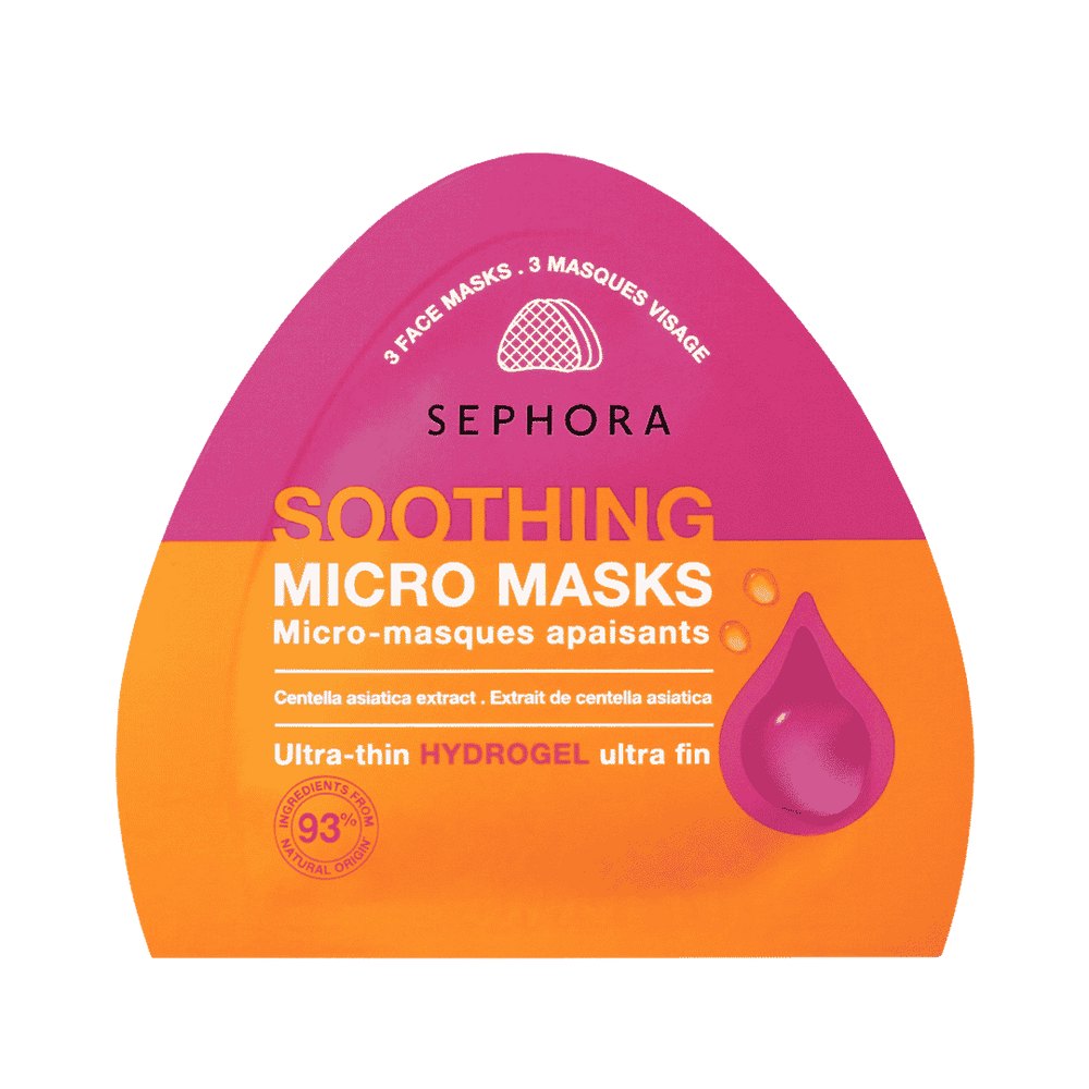 Sephora Soothing Micro Masks - Micro-masques Apaisants | سيفورا مجموعة ماسكات للوجه مرطبة ومهدئة