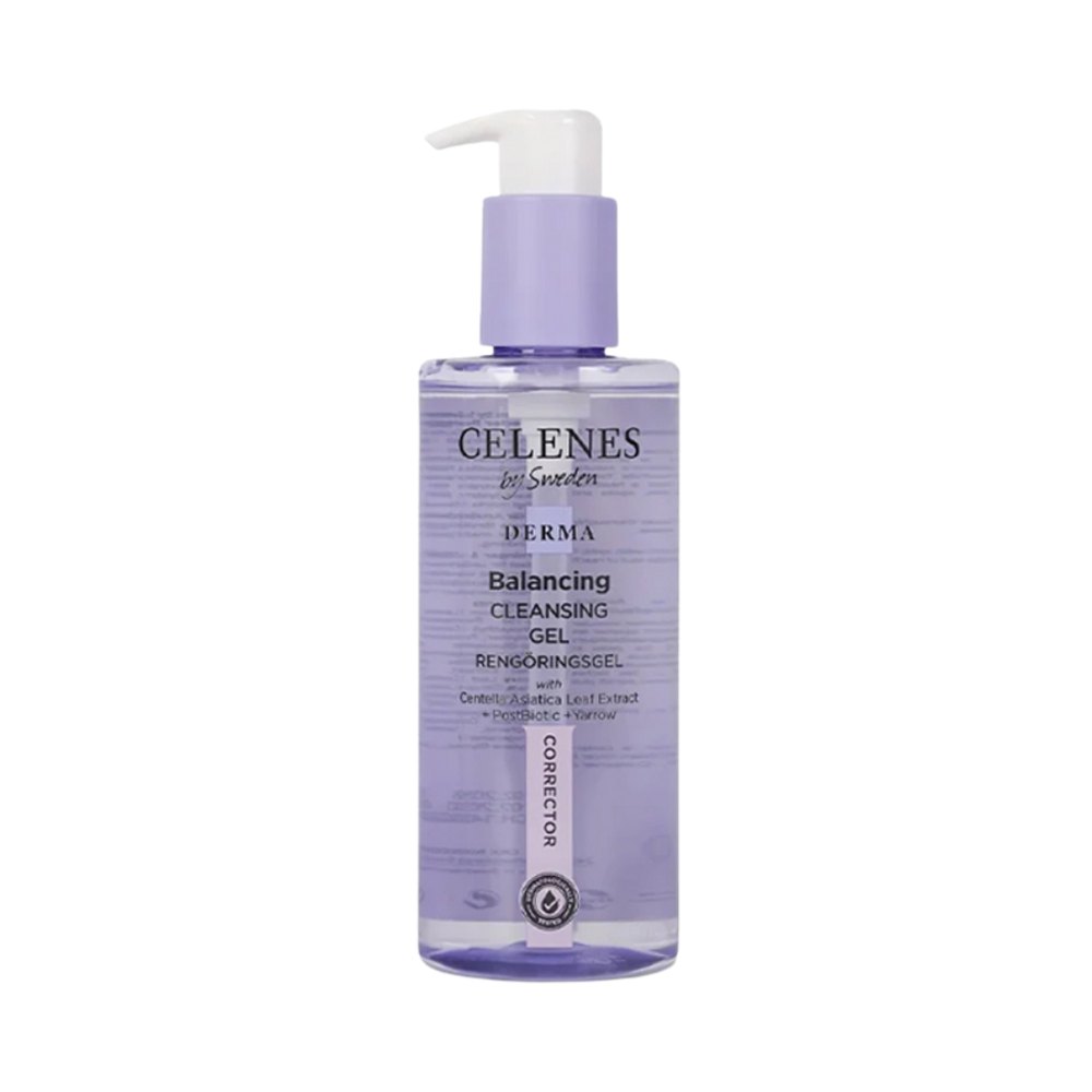 Celenes By Sweden Derma Cleansing Gel Corrector - 250ml | سيلينس جل تنظيف متوازن - 250مل
