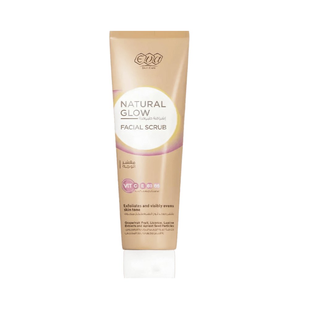 Eva Skin Care Natural Glow Facial Scrub - 100ml | ايفا مقشر وجه انتعاش طبيعي - 100مل