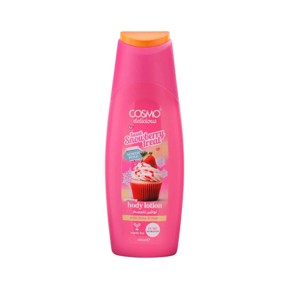 COSMO Sweet Snow Berry Treat Yummy Body Lotion - 400ml | كوزمو لوشين الجسم كوزمو سويت سنو بيري تريت – 400 مل