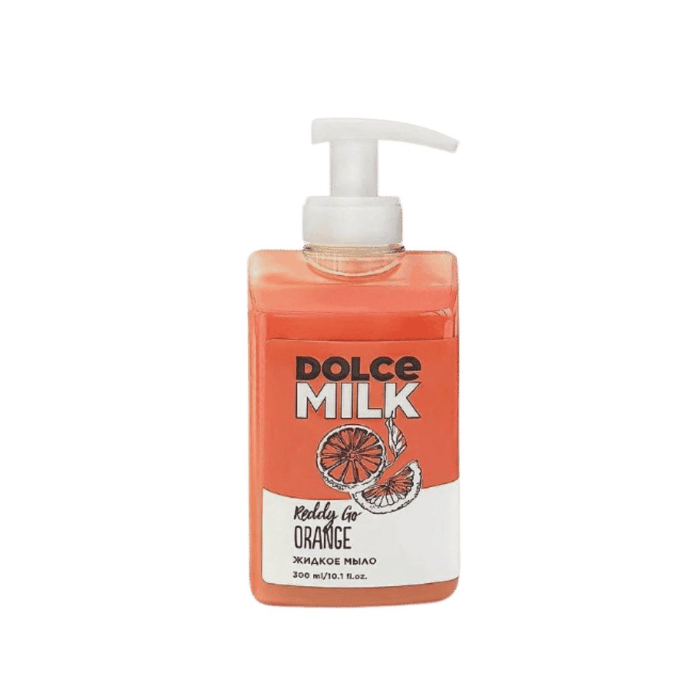 DOLCE MILK Reddy Go Orange Liquid Hand Soap - 300ml | دولتشي ميلك صابون سائل برائحة البرتقال - 300مل