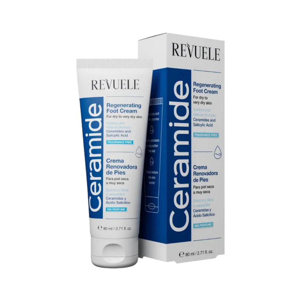 Revuele Ceramide Regenerating Foot Cream - 80ml | ريفويل كريم مجدد للأقدام بالسيراميدات - 80 مل